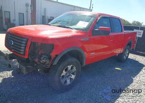 2011 Ford F-150 Fx4 from USA, damaged, VIN 1FTFW1ET3BFB87963